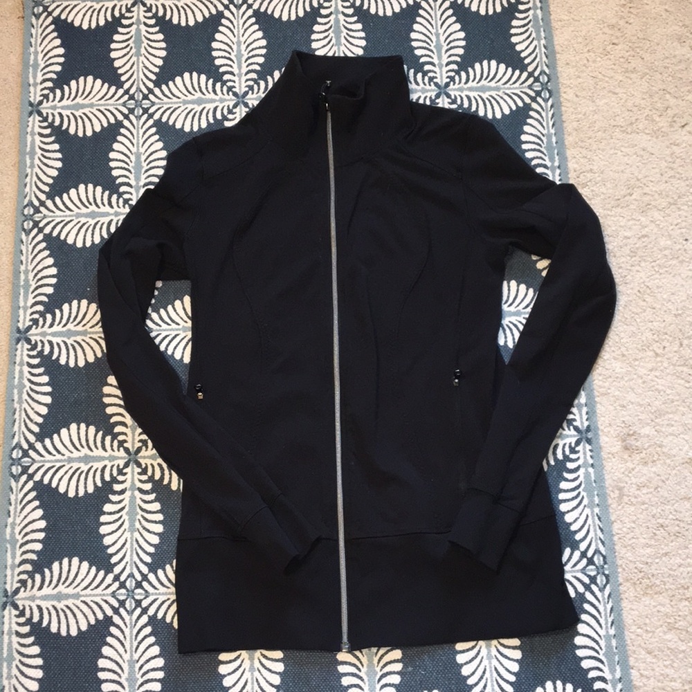 lululemon athletica Black Full-Zip Jacket